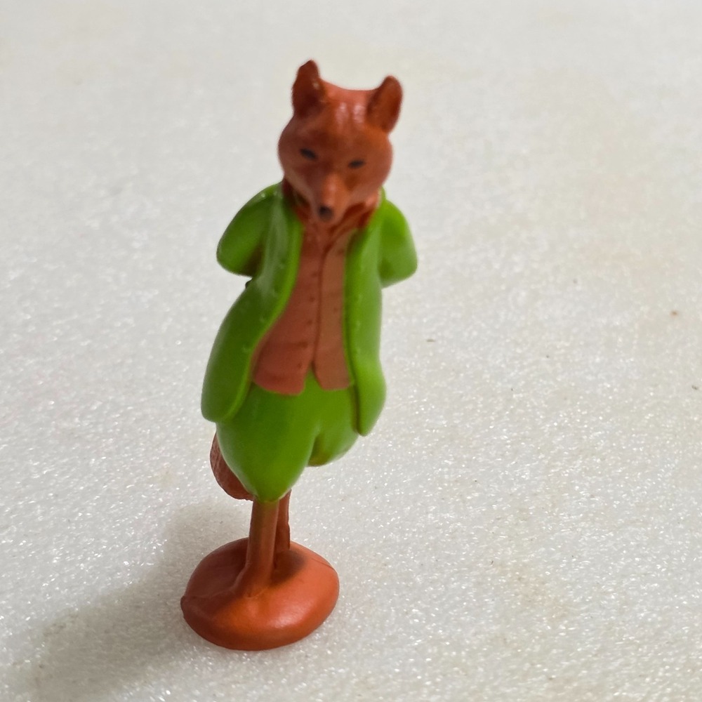FW & Co Mr Todd the Fox Peter Rabbit Figure Cake Topper 3" Plastic